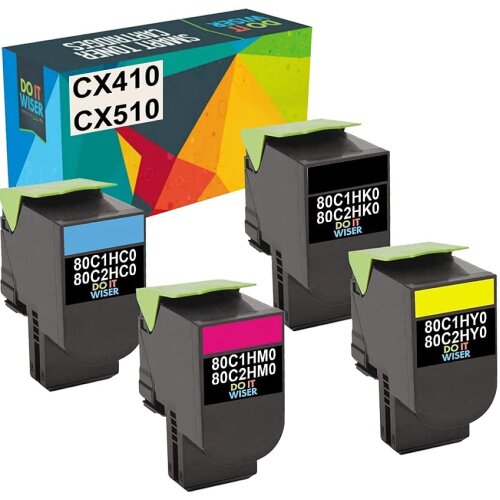 do-it-wiser-compatible-toner-cartridge-replacement-for-lexmark-cx410de-cx410dte-cx410e-cx510de-cx510dew-cx510dhe-cx510dthe-80c2hk0-80c2hc0-80c2hm0