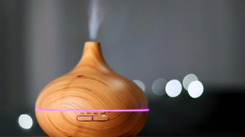 7 Colors LED Night Light Air Humidifier Aroma Essential Oil Diffuser Mist Maker