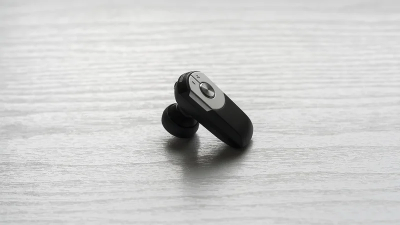 (Black) TWS blutooth 5.0 Headsets LED Display Smart Touch Noise Reduction Earphones with HD Mic