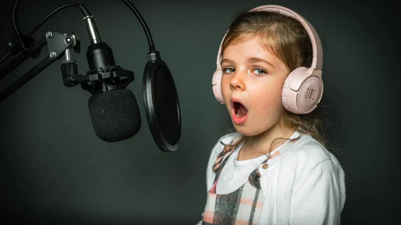 USB Headset with Microphone Single-Sided Computer Headphone