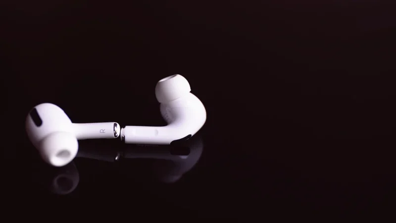(white) TWS blueooth Earphone Wireless 5.0 LED Power Dual Dynamic Hifi Stereo Bass Heaphone for iPhone Hu
